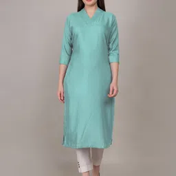 4u Fashion Women Green Kurtas-picture-24