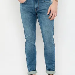 Duke Men Slim Fit Light Fade Stretchable Jeans-image-35