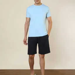 SleepZ by Raymond T-Shirt & Shorts Night Suits-picture-5