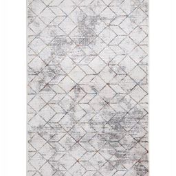 Sapana Carpet-Mats Grey Geometric No Shredding Polyester Carpet image 2