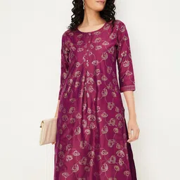 max Women Paisley Flared Sleeves Kurta-picture-20