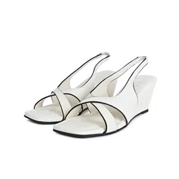 CAI PU Wedge Sandals-image-37