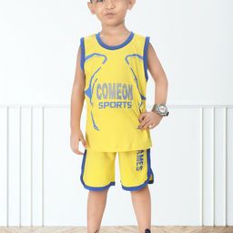 NEW GEN Boys Printed T-shirt with Shorts-image-75