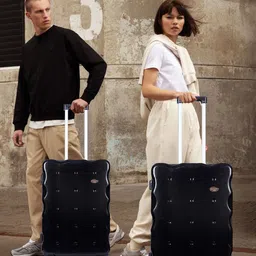 Mini west london Set Of 2 Cookies On The Go Textured Hard-Sided Trolley Bags-9