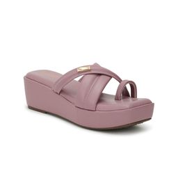 Lavie PU Wedge Gladiators with Bows-33