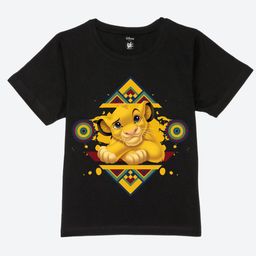 YK Disney Boys Lilo & Stitch Printed Pure Cotton T-shirt-15