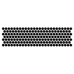 Comet Busters Bindiful Set Of 5 Traditional Bindis - Black image 4