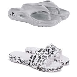 DRACKFOOT Men Pack Of 2 Flip Flops-picture-36