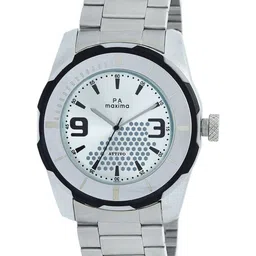 maxima Men Printed Dial & Stainless Steel Straps Analogue Watch 38488CAGI-image-83