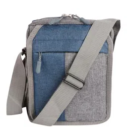 NICE PURSE Colourblocked Structured Sling Bag With Quilted-15