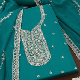 Soch Beads And Stones Embroidered Unstitched Dress Material-image-20