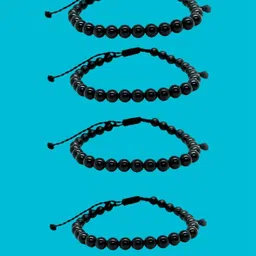 Dynamic Retail Global Men 4 Handcrafted Wraparound Bracelet-63