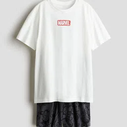 H&M Printed Cotton Pyjamas-image-28