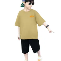 GCYX Boys Printed T-shirt with Shorts-picture-3