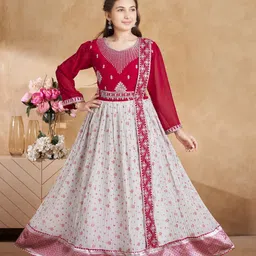 Aarika Embellished Georgette Maxi Dress-18
