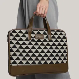 Mini west london Unisex Printed Laptop Bag-15