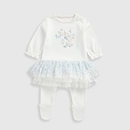 mothercare Girls Printed Sleepsuit-picture-1