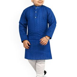 Arshia Fashions Boys Floral Regular Kurta with Pyjamas-22