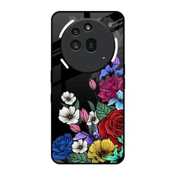 QRIOH Floral Printed Nothing Phone 3a Pro Back Case Mobile Accessories-picture-26