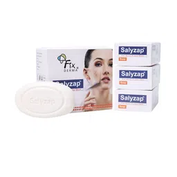 FIXDERMA Set of 3 Salyzap Acne Treatment Soap With Vitamin E - 75 g Each-5