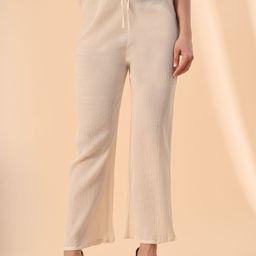 PRETTY LOVING THING Women Relaxed Fit Mid Rise Cotton Trousers-image-41