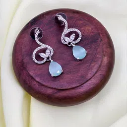Talish Women Fluorescent Green Earrings-picture-7