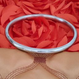 M Men Style Men Handcrafted Silver-Plated Cuff Bracelet-image-53