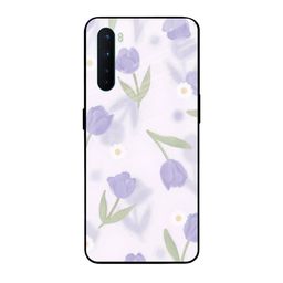 QRIOH Floral Printed OnePlus Nord Back Case Mobile Accessories-image-70