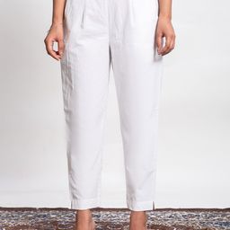 SVKETAIL Women Relaxed High-Rise Trousers-image-99