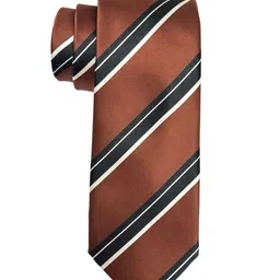 The Tie Hub Men Striped Broad Tie-image-42