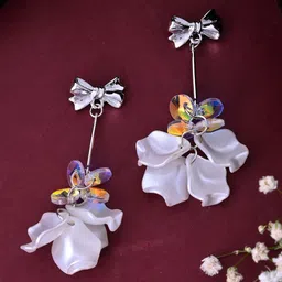 VOJ Teardrop Shaped Drop Earrings-picture-47