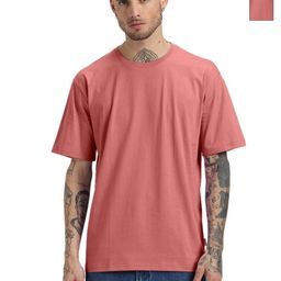 GLOWBERRY Men Pack of 2 Round Neck Oversized Organic Cotton T-shirt-image-79