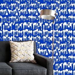 ArtzFolio Printed UV-Resistant Anti-Bacterial Japanese Shibori Pattern Peel & Stick Wallpaper-image-4