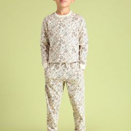 U.S. Polo Assn. Kids Boys Printed Classic Joggers Trousers-picture-37