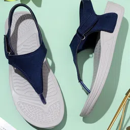 TRASE Women Open Toe Flats-77