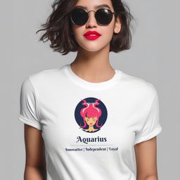Storeily Humour and Comic Printed Round Neck Cotton T-shirt-image-9