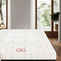 COIRFIT White & Blue 7 Zoned Ergonomic Design Orthopedic Single Size Quilted Mattress-image-68