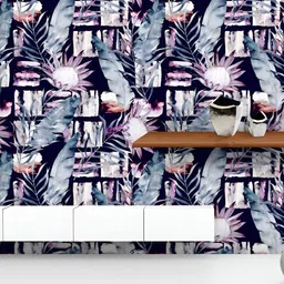 ArtzFolio Printed UV-Resistant Anti-Bacterial Watercolor Marble Elements Peel & Stick Wallpaper-image-46