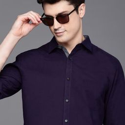 SZN Men Standard Opaque Slim Fit Shirt-image-92