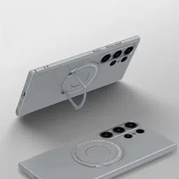 Luxury Kase Premium Magnetic Support Shell Samsung Galaxy S25 Ultra 5G Back Case-54