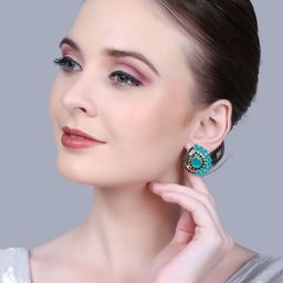 OPUS GEMS Artificial Stones Studded Teardrop Shaped Studs-image-63