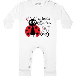 Arvesa Dadu Dadi Love Bug Printed Bodysuit-image-60