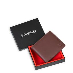 BAGMAN Men Leather Two Fold Wallet-58