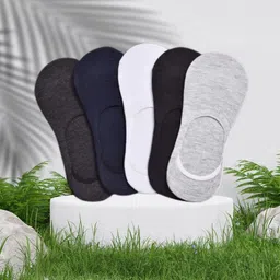 MJE Pack Of 5 Shoe Liners Socks-image-59