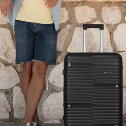 Polo Class Set Of 3 Textured Hard-Sided Trolley Suitcases-image-7