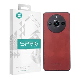 SPRIG Realme 11 Pro Matte PU Leather Back Cover-image-47