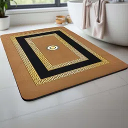 IVAZA Tan 1850 GSM Silicone Bath Rugs-image-90