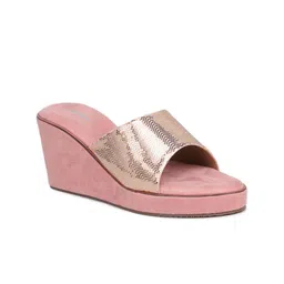Shezone Textured Wedge Sandals-19