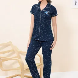 QUIRA Women Graphic Printed Night suit-picture-30