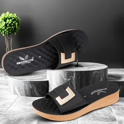 BERSACHE Women Open Toe Flats-28